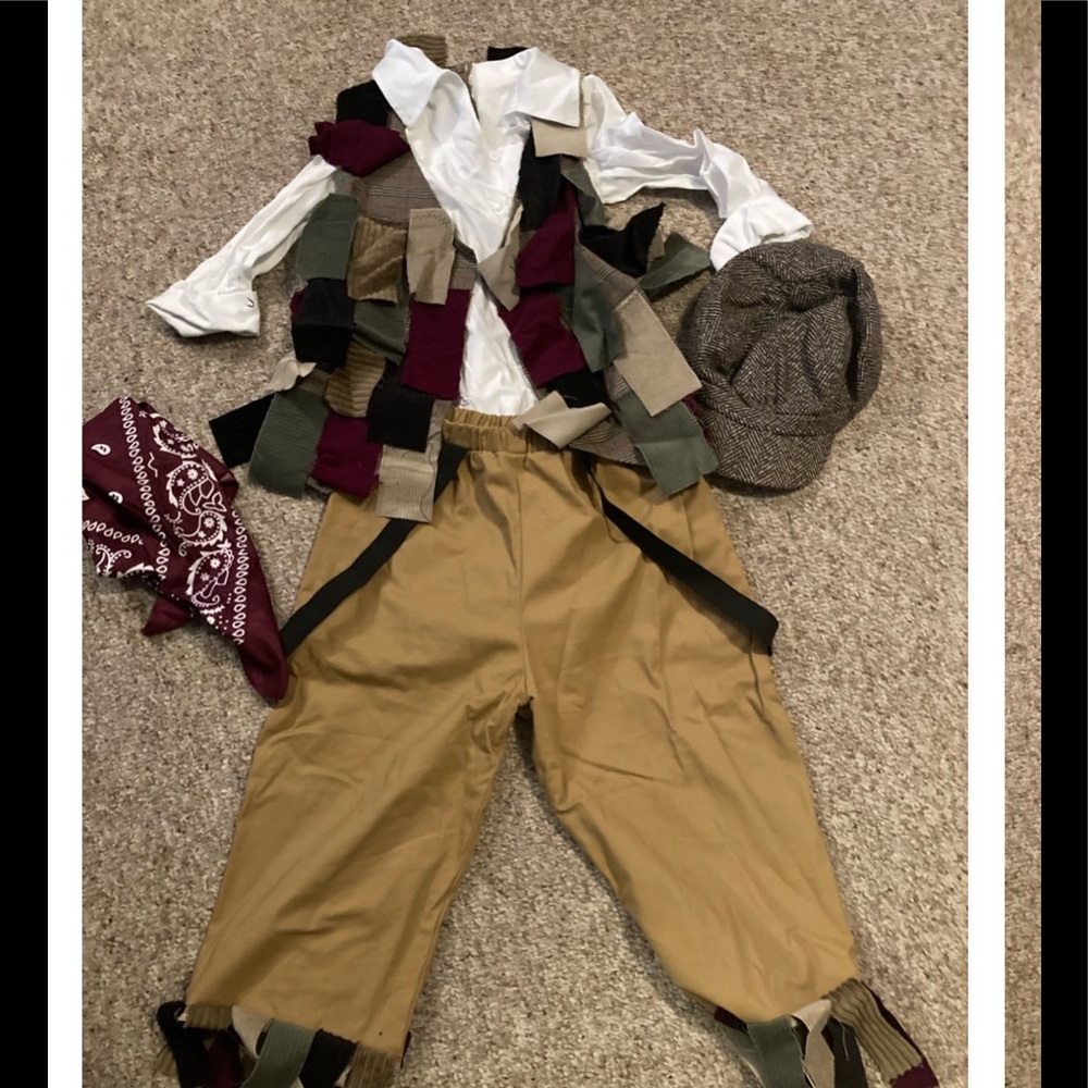 Adult Small Dance Costume Newsboy